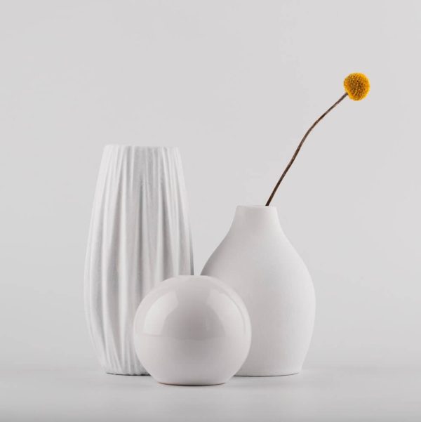 White Ceramic Vase